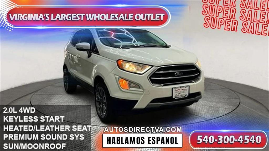 used 2020 Ford EcoSport car, priced at $13,495