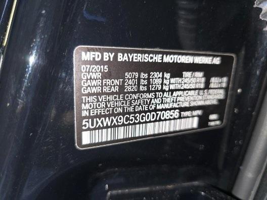 used 2016 BMW X3 car, priced at $12,995