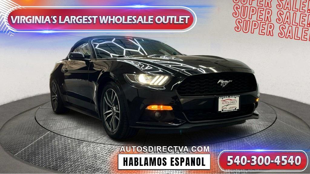 used 2016 Ford Mustang car, priced at $16,995
