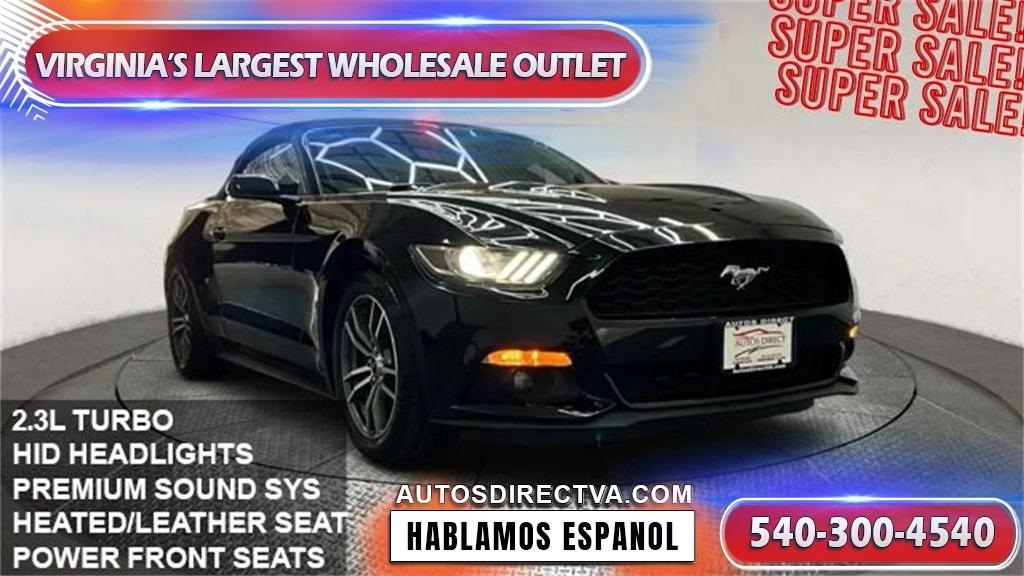 used 2016 Ford Mustang car, priced at $16,995