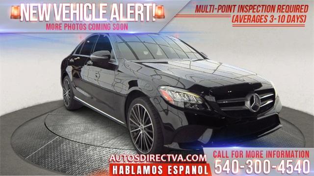 used 2021 Mercedes-Benz C-Class car, priced at $32,995