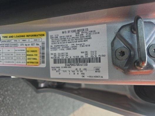 used 2019 Ford Fusion car