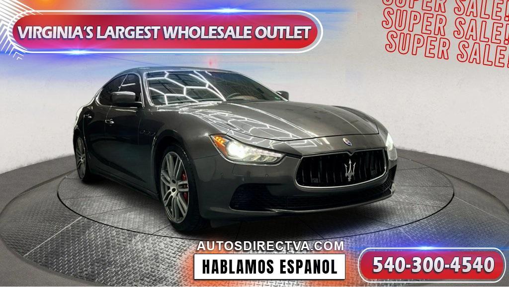 used 2015 Maserati Ghibli car, priced at $12,995