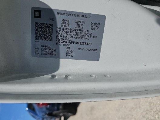 used 2021 Chevrolet Express 2500 car