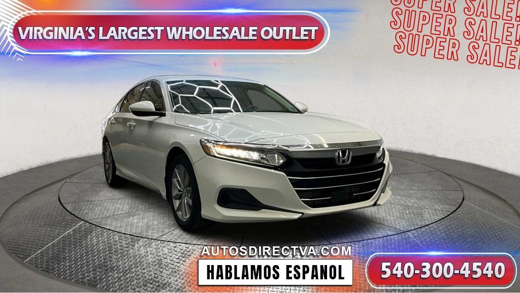 used 2022 Honda Accord car, priced at $23,995