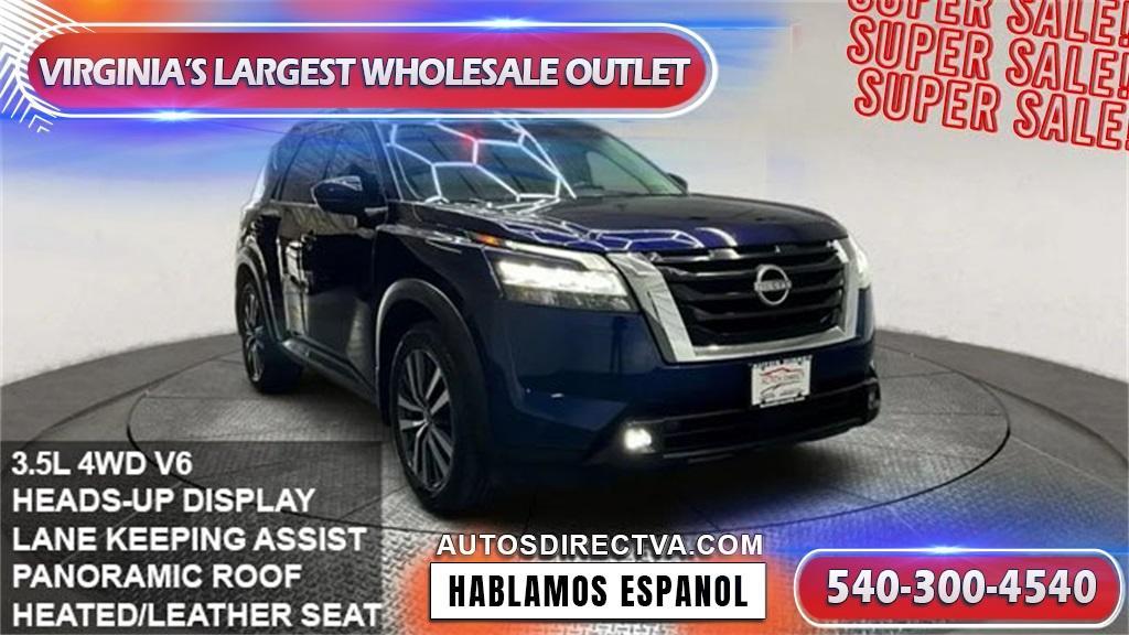 used 2022 Nissan Pathfinder car, priced at $29,495