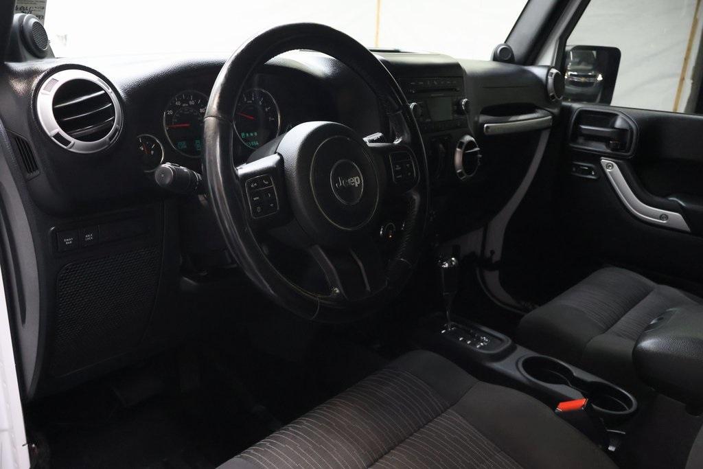 used 2012 Jeep Wrangler Unlimited car, priced at $17,995
