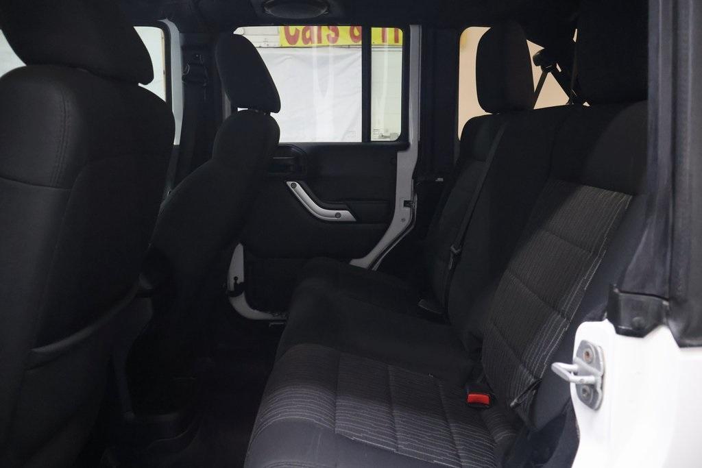 used 2012 Jeep Wrangler Unlimited car, priced at $17,995