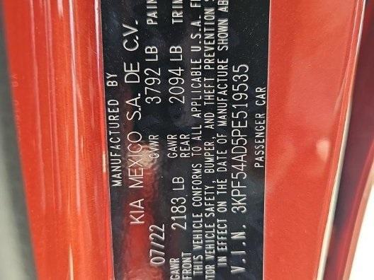 used 2023 Kia Forte car, priced at $20,995