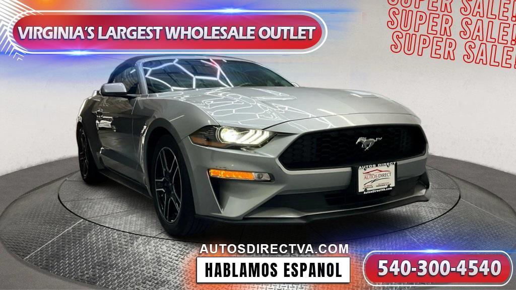 used 2021 Ford Mustang car, priced at $20,995