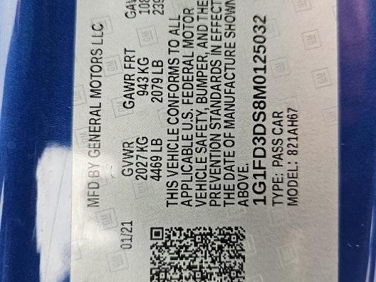 used 2021 Chevrolet Camaro car, priced at $28,695