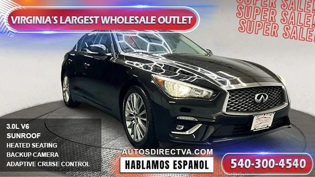 used 2021 INFINITI Q50 car, priced at $20,995