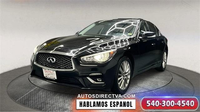 used 2021 INFINITI Q50 car, priced at $20,995