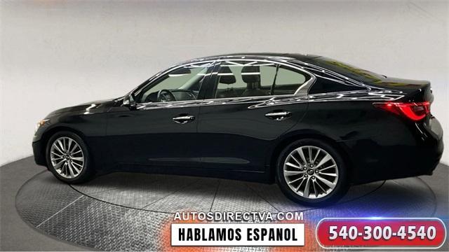 used 2021 INFINITI Q50 car, priced at $20,995