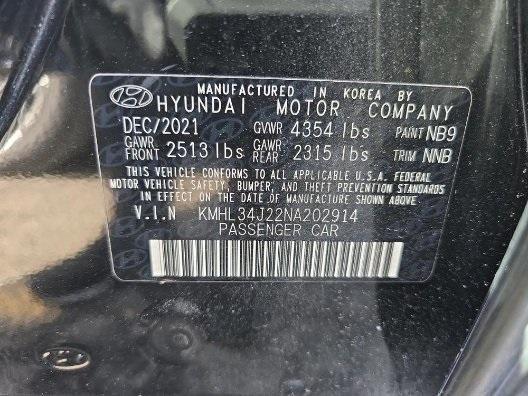 used 2022 Hyundai Sonata car, priced at $23,695