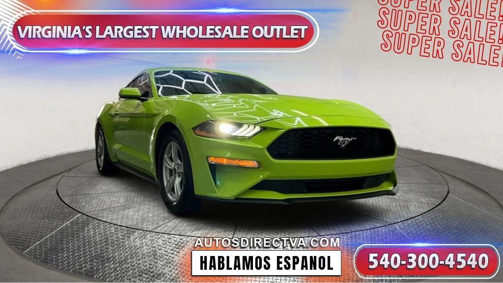 used 2020 Ford Mustang car, priced at $20,695