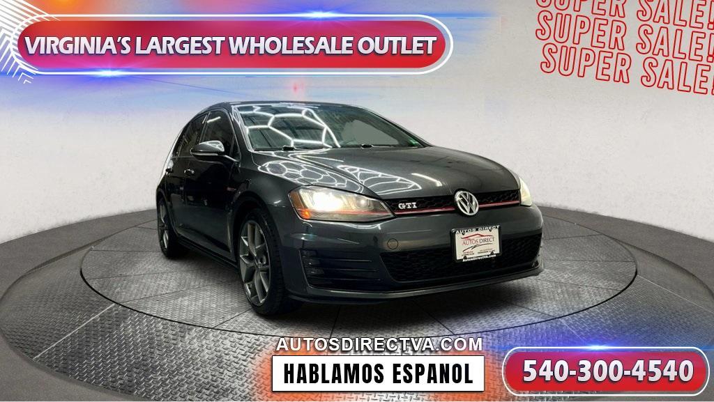 used 2015 Volkswagen Golf GTI car, priced at $8,695