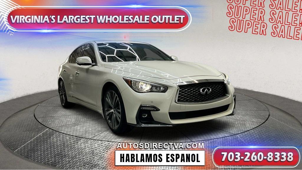used 2021 INFINITI Q50 car, priced at $24,695