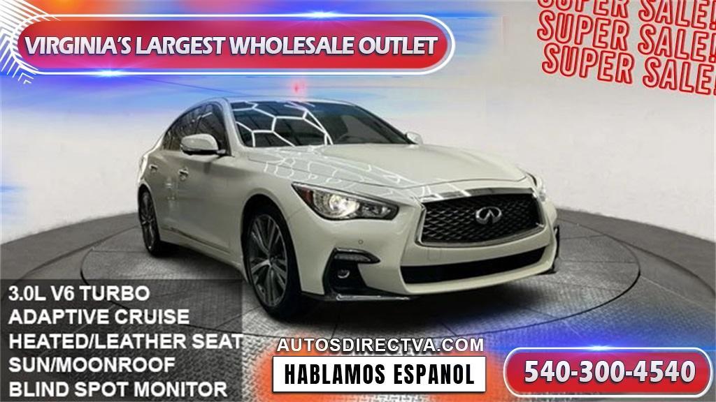 used 2021 INFINITI Q50 car, priced at $24,695