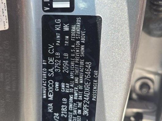 used 2024 Kia Forte car, priced at $21,995