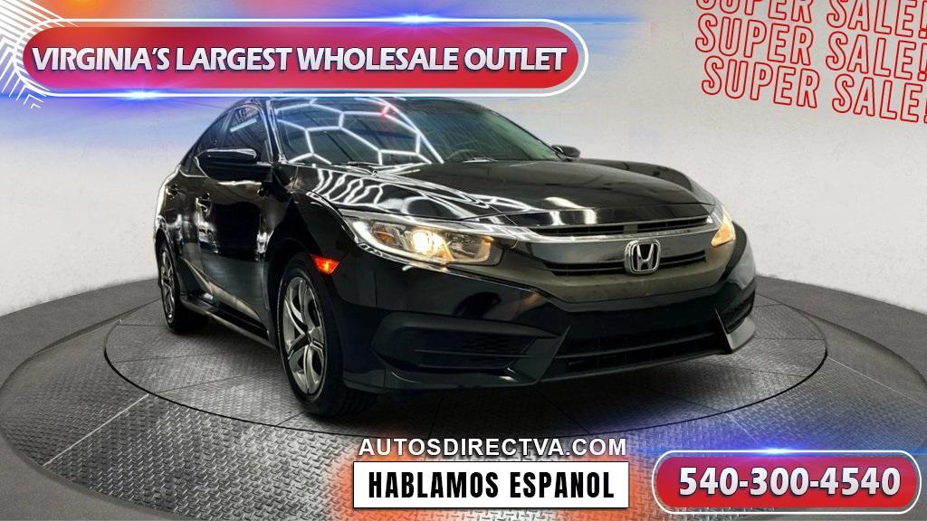 used 2018 Honda Civic car, priced at $18,495