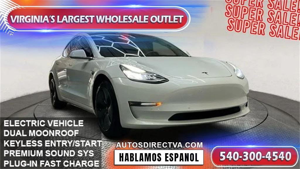 used 2018 Tesla Model 3 car, priced at $18,695
