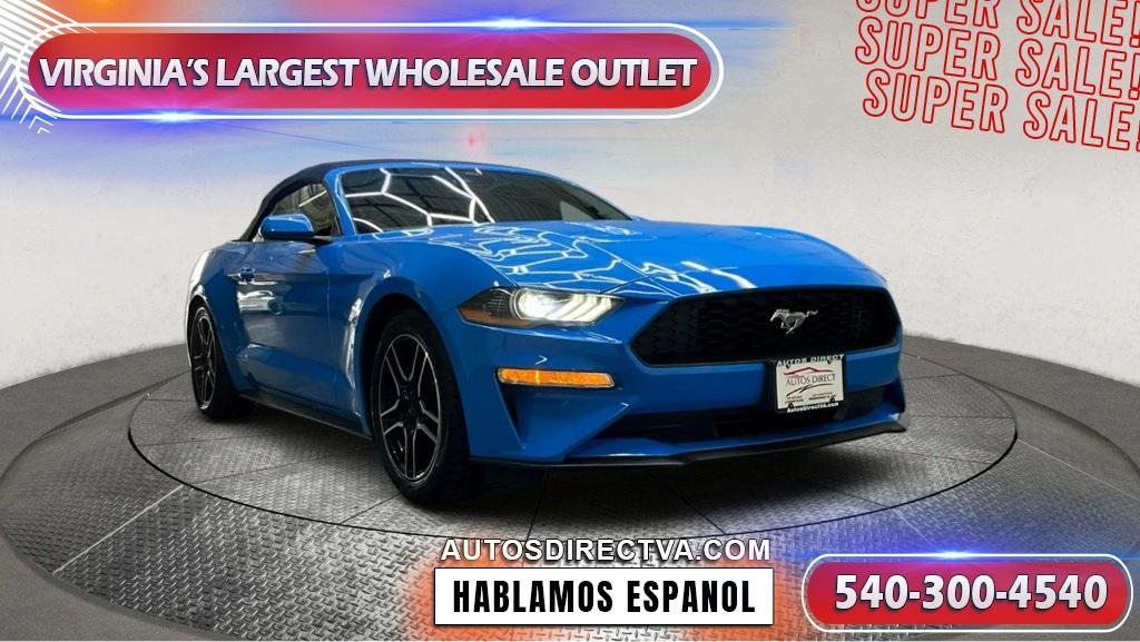 used 2022 Ford Mustang car, priced at $26,495