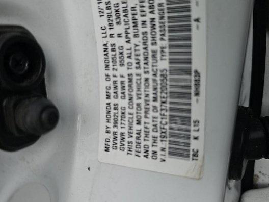 used 2019 Honda Civic car, priced at $21,995