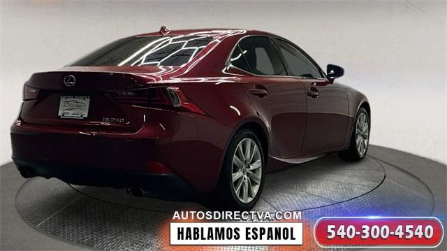 used 2015 Lexus IS 250 car, priced at $16,495