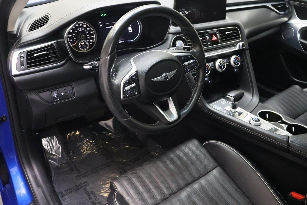 used 2022 Genesis G70 car, priced at $29,495