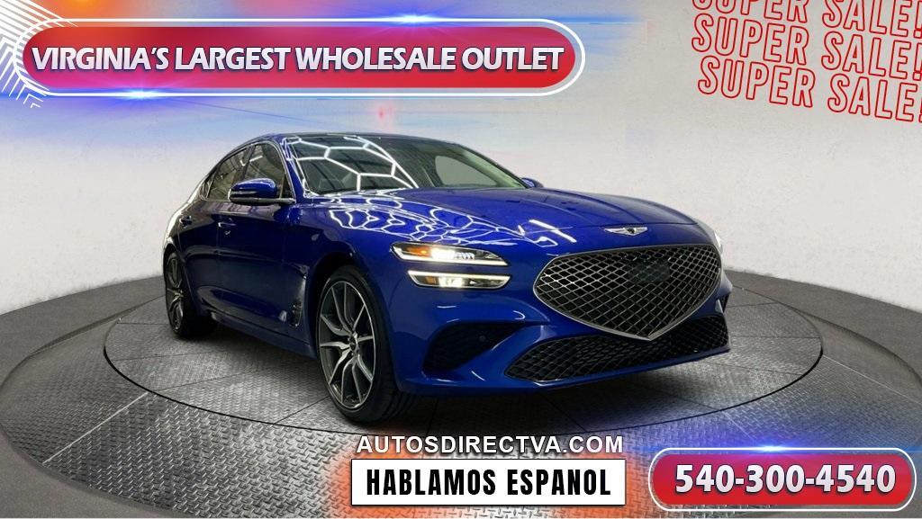used 2022 Genesis G70 car, priced at $29,495