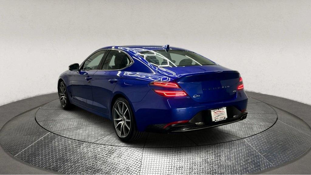 used 2022 Genesis G70 car, priced at $29,495