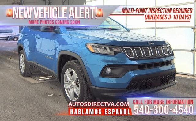 used 2022 Jeep Compass car, priced at $21,995