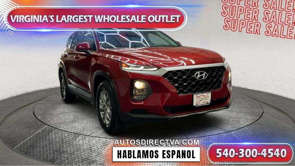 used 2019 Hyundai Santa Fe car, priced at $16,995
