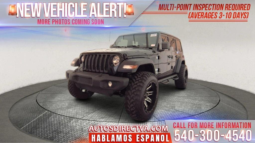 used 2018 Jeep Wrangler Unlimited car, priced at $32,995