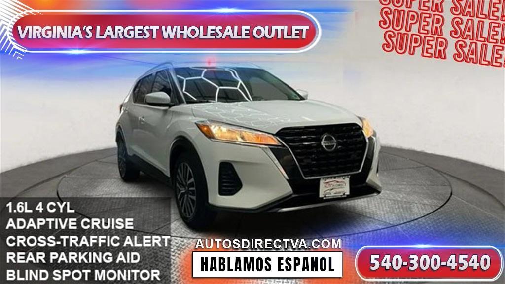 used 2021 Nissan Kicks car, priced at $11,995