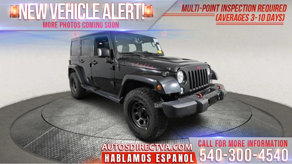 used 2018 Jeep Wrangler JK Unlimited car