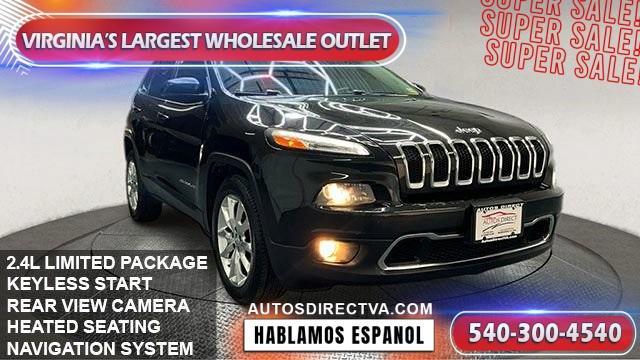 used 2015 Jeep Cherokee car, priced at $9,495