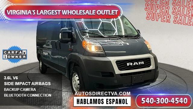 used 2019 Ram ProMaster 2500 car, priced at $23,995