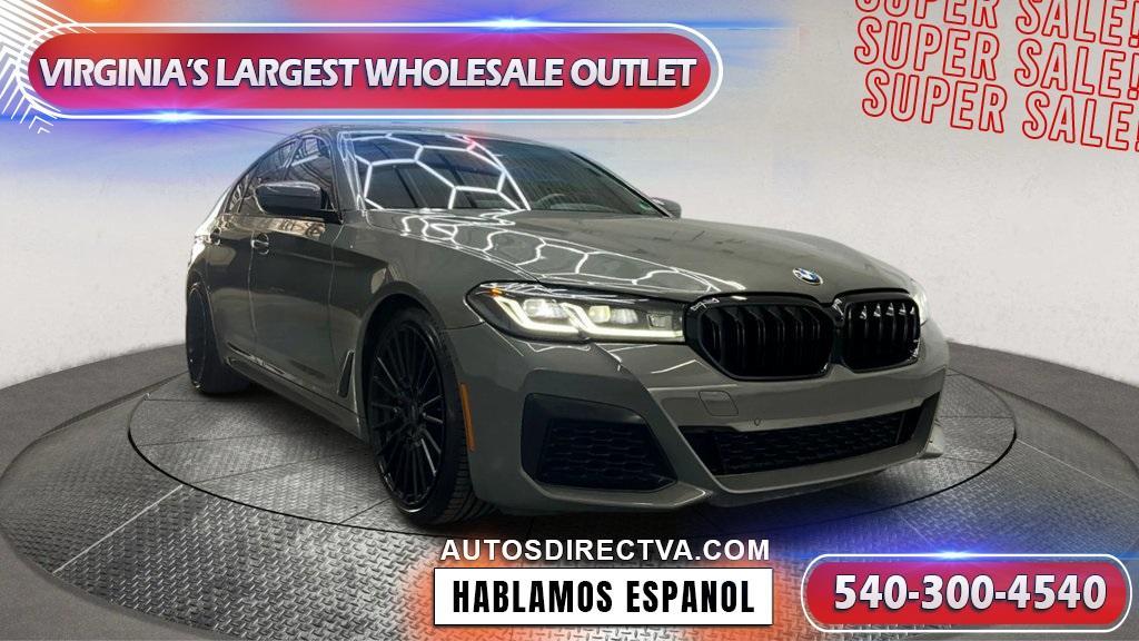 used 2022 BMW M550 car, priced at $53,995