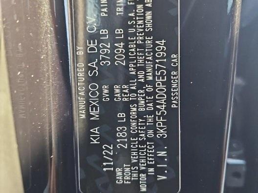 used 2023 Kia Forte car, priced at $23,995