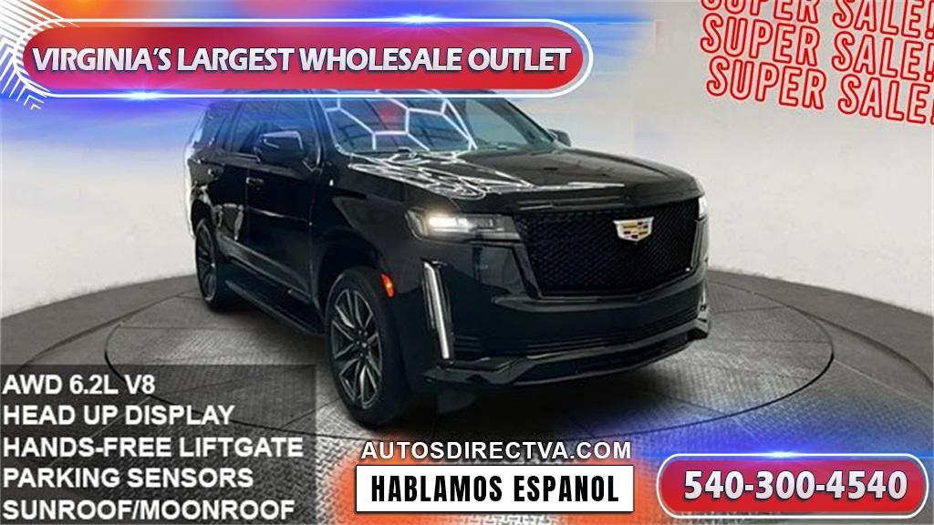 used 2023 Cadillac Escalade car, priced at $79,995