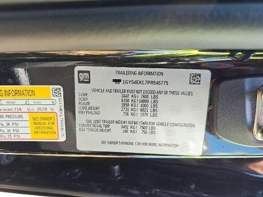 used 2023 Cadillac Escalade car, priced at $79,995