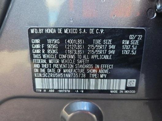 used 2022 Honda HR-V car, priced at $20,995