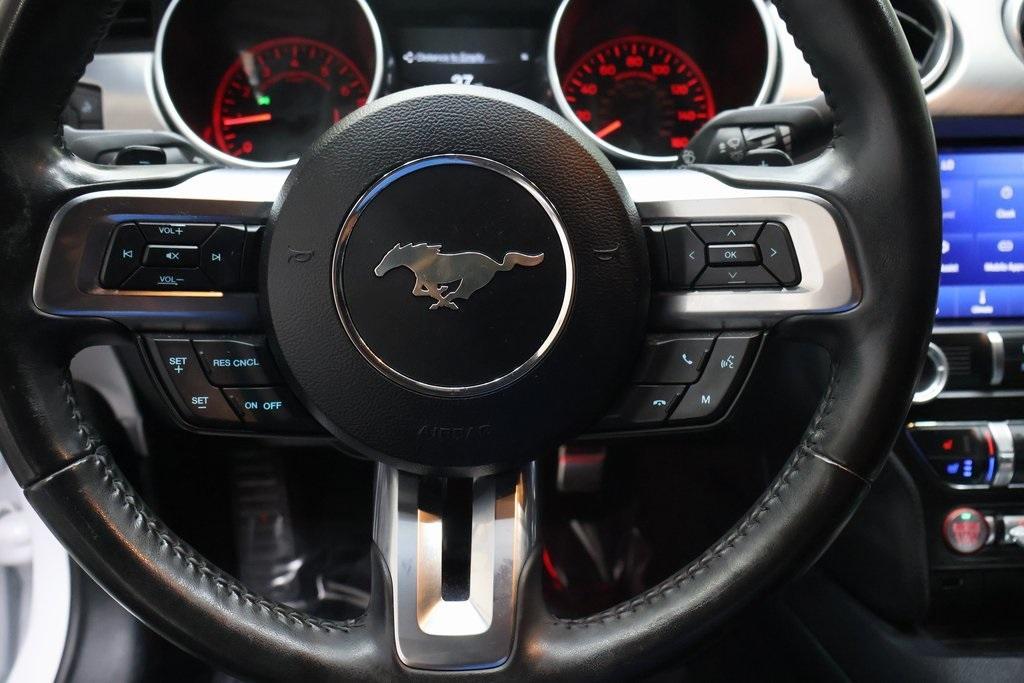 used 2021 Ford Mustang car, priced at $25,995