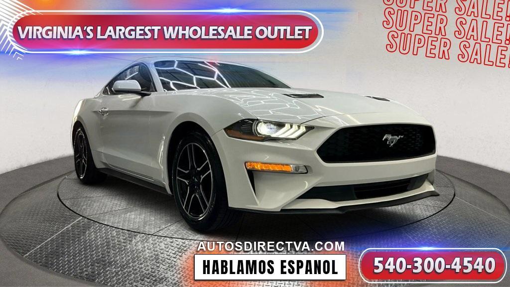 used 2021 Ford Mustang car, priced at $25,995