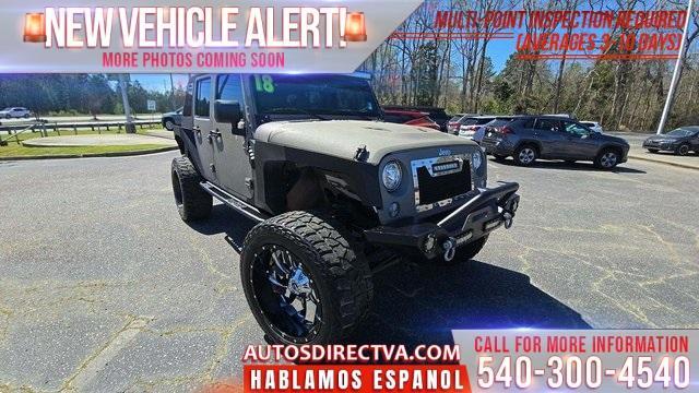 used 2018 Jeep Wrangler JK Unlimited car, priced at $27,995