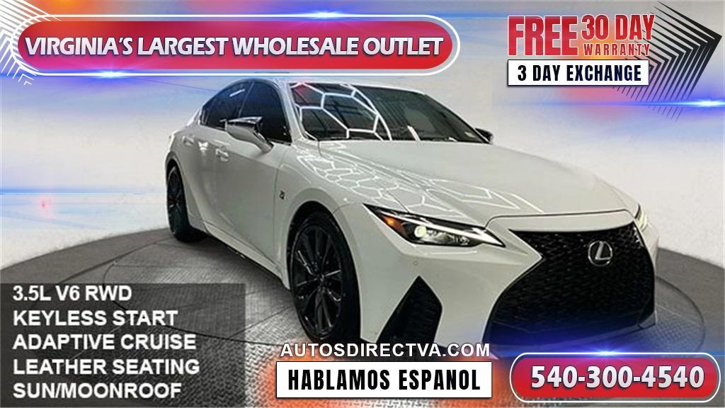 used 2021 Lexus IS 350 car, priced at $35,995