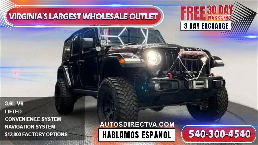 used 2019 Jeep Wrangler Unlimited car, priced at $33,495