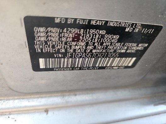 used 2012 Subaru Impreza car, priced at $11,495